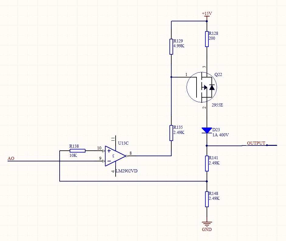 lm2902放大输出出现振荡?