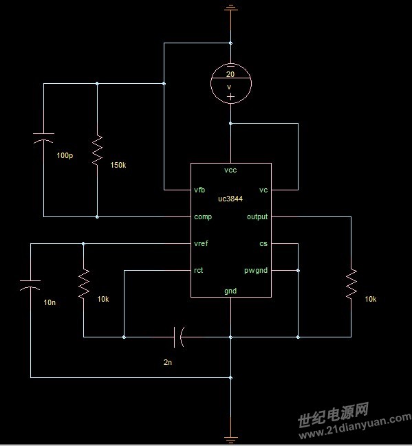 uc3844典型应用电路图图片