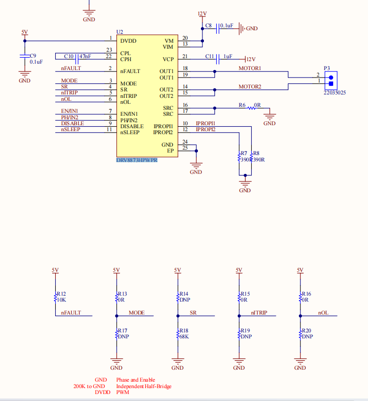 DRV8873: current sampling issue - Motor drivers forum - Motor drivers ...