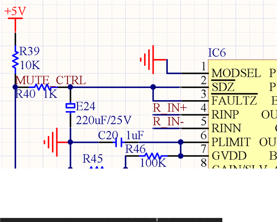 tpa3118的faultz管脚