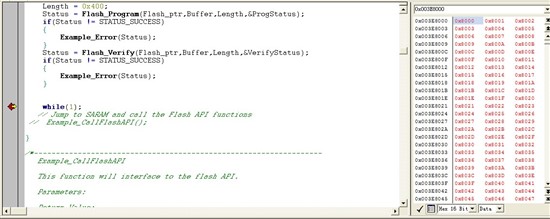 Flash2812_API_V210函数烧写内部FLASH成功，但掉电丢失-TI中文支持网