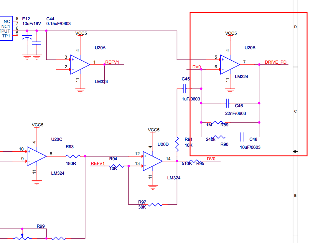 lm324放大600倍电路图图片