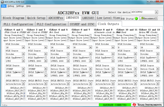 ADC32RF42EVM: ADC32RFXX EVM GUI - 数据转换器论坛 - 数据转换器 - E2E™ 设计支持